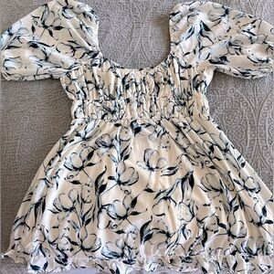 Open Edit Floral Print Dress